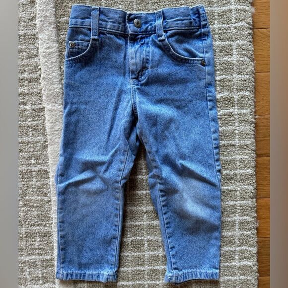VINTAGE TODDLER GIRL LEE JEANS SIZE 3T - Picture 3 of 4